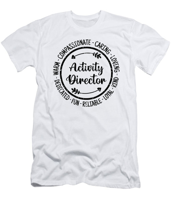 1 Activity Director Office Staff Vintage Distressed Vintage Distressed Jensen Cena T-Shirt