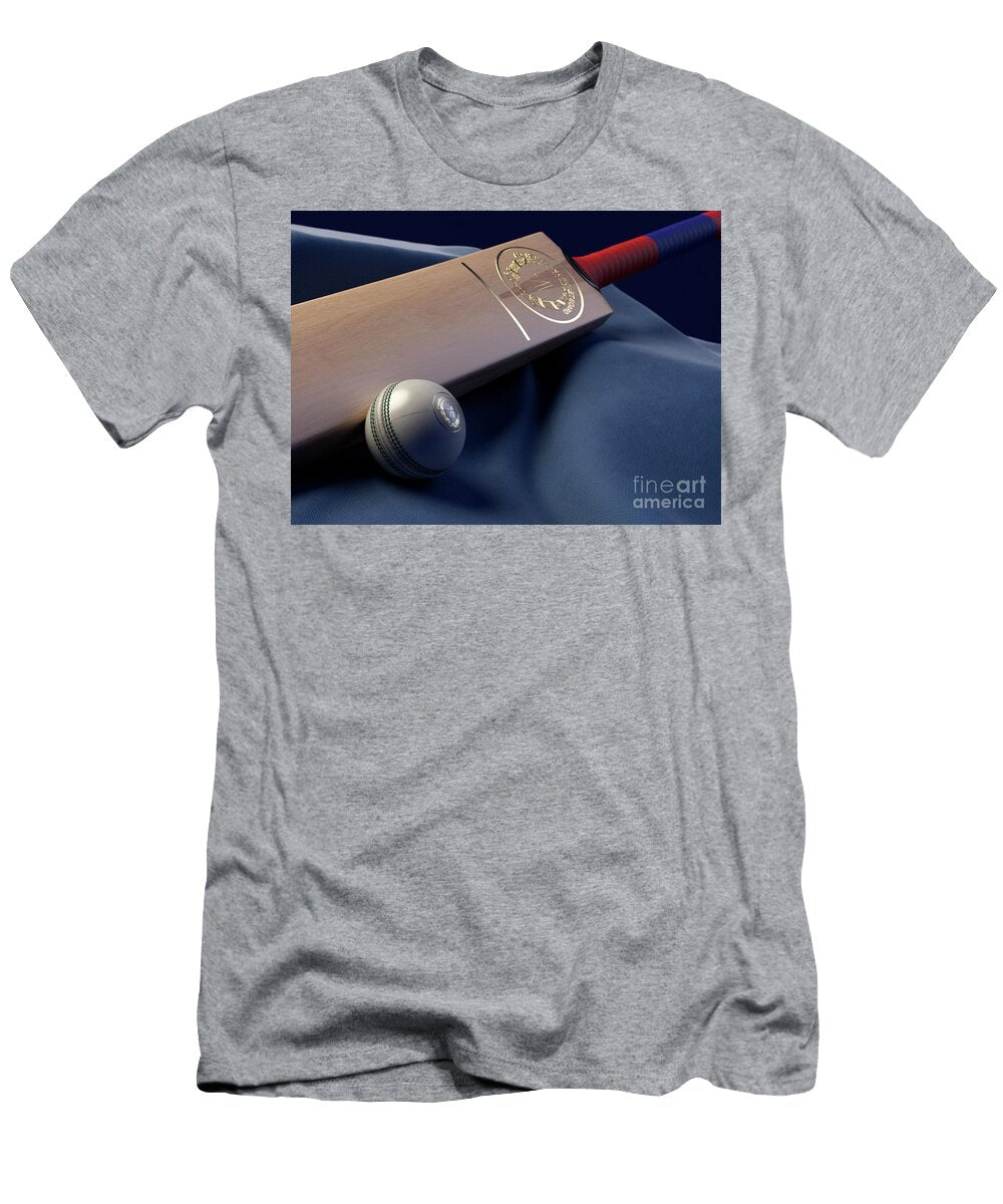 1 Afghanistan Cricket Ball Bat and Fabric Allan Swart T-Shirt