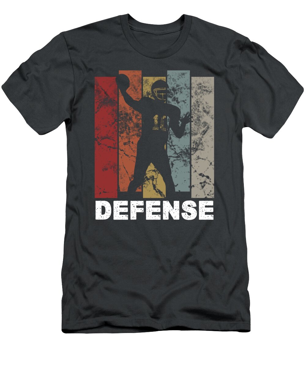 1 American Football Coach Player Gift Team Crazy Squirrel T-Shirt