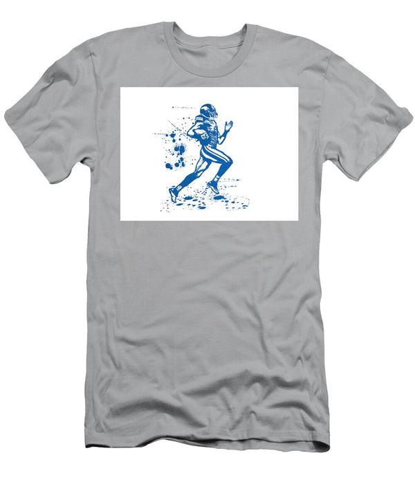 1 American Football Quarterback Running with Ball NFL Player Jesp Art and Decor T-Shirt