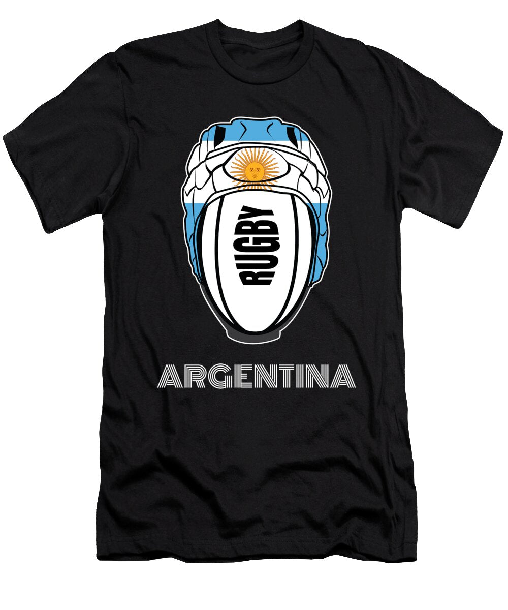 1 Argentina Rugby Union Jersey 2019 Fans Kit for Argentinian Supporters Players Coaches and Teams Martin Hicks T-Shirt
