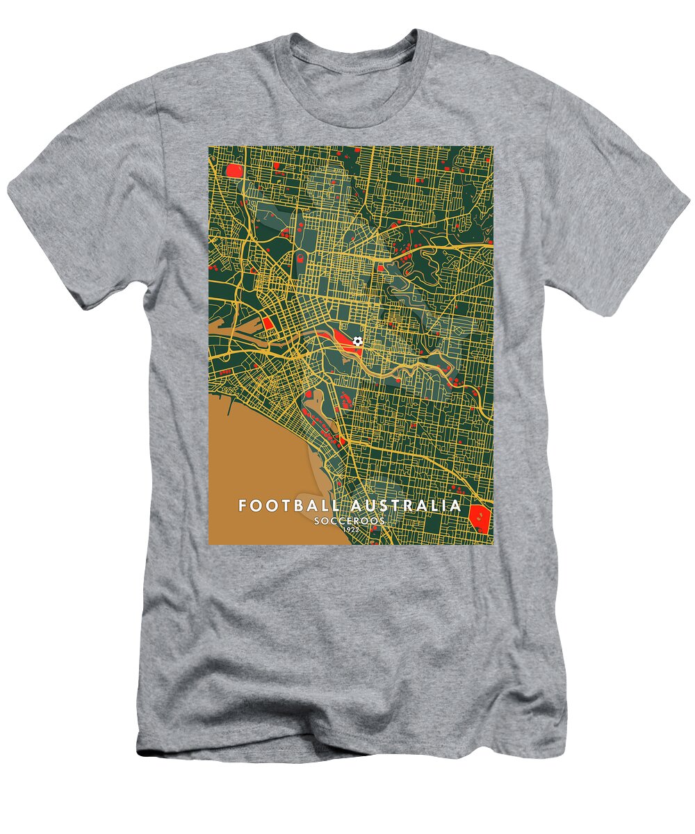 1 Australia Cricket Melbourne Brunton Avenue Richmond Victoria Australia Leith Huber T-Shirt
