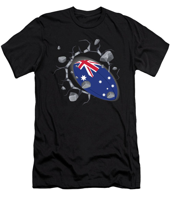 1 Australia Rugby Union Jersey 2019 Fans Kit for Australian Supporters Players Coaches and Teams Martin Hicks T-Shirt