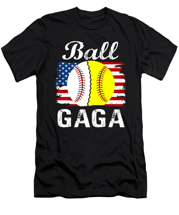 1 Ball Gaga Baseball Softball Dhbubble T-Shirt