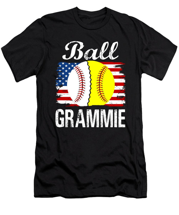 1 Ball Grammie Baseball Softball Dhbubble T-Shirt