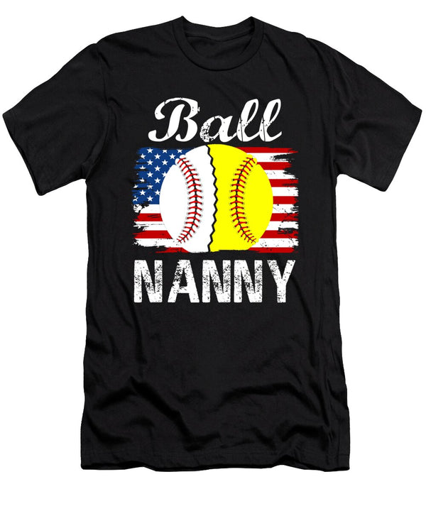 1 Ball Nanny Baseball Softball Dhbubble T-Shirt