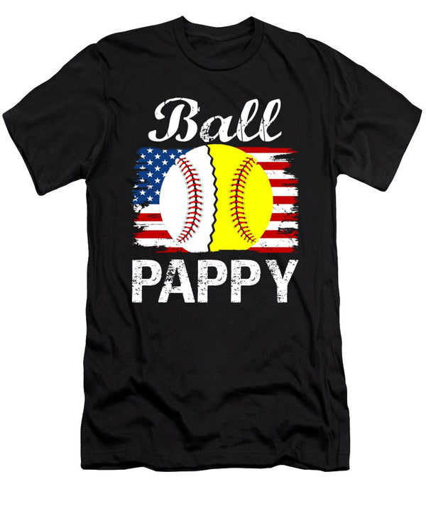 1 Ball Pappy Baseball Softball Dhbubble T-Shirt