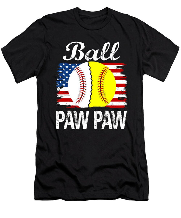1 Ball Paw Paw Baseball Softball Dhbubble T-Shirt