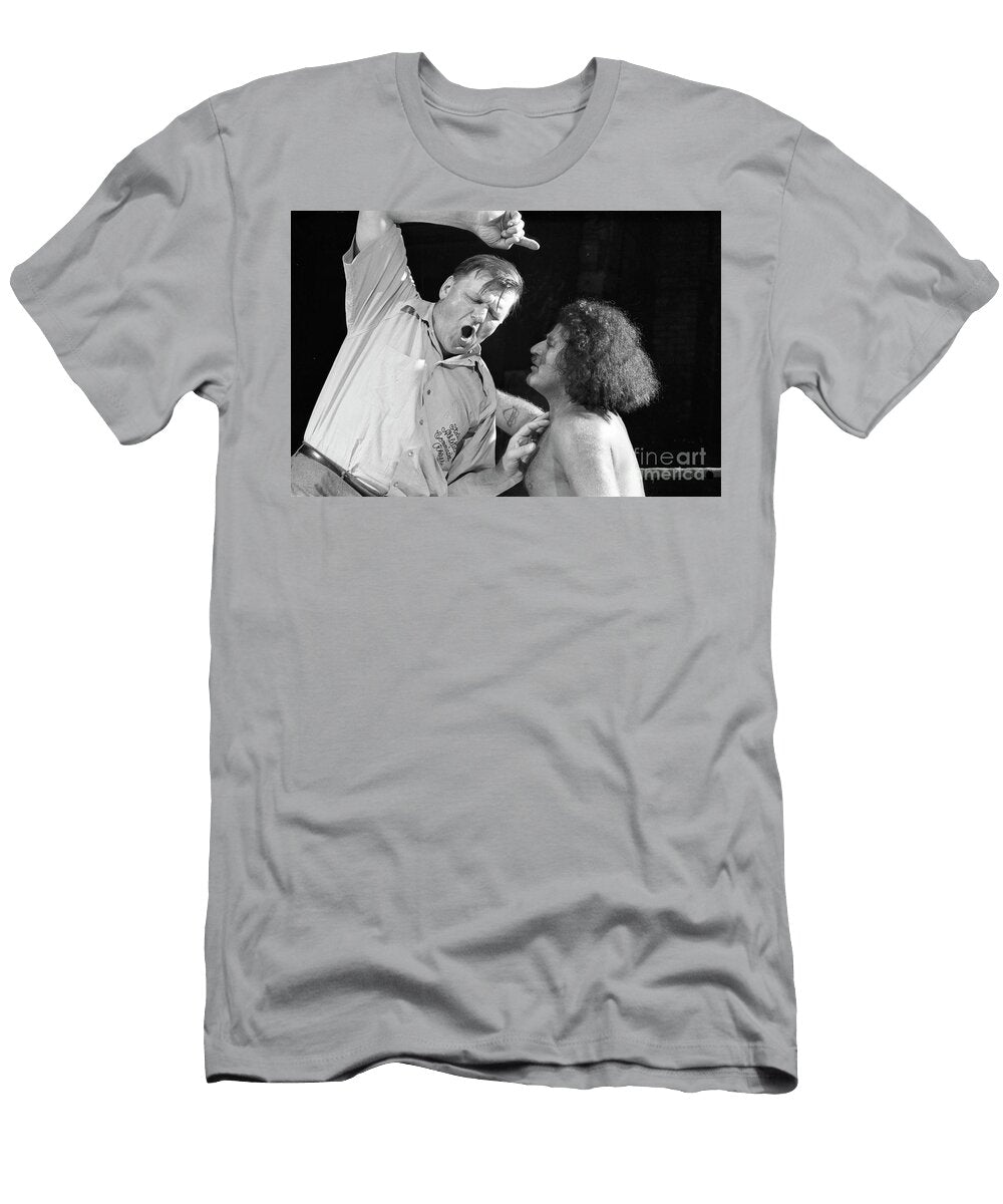 1 Baron Arena a Wrestler Also Known As Mad Baron and Glamorous Ge the Harrington Collection T-Shirt