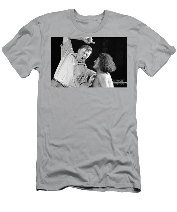 1 Baron Arena a Wrestler Also Known As Mad Baron and Glamorous Ge the Harrington Collection T-Shirt