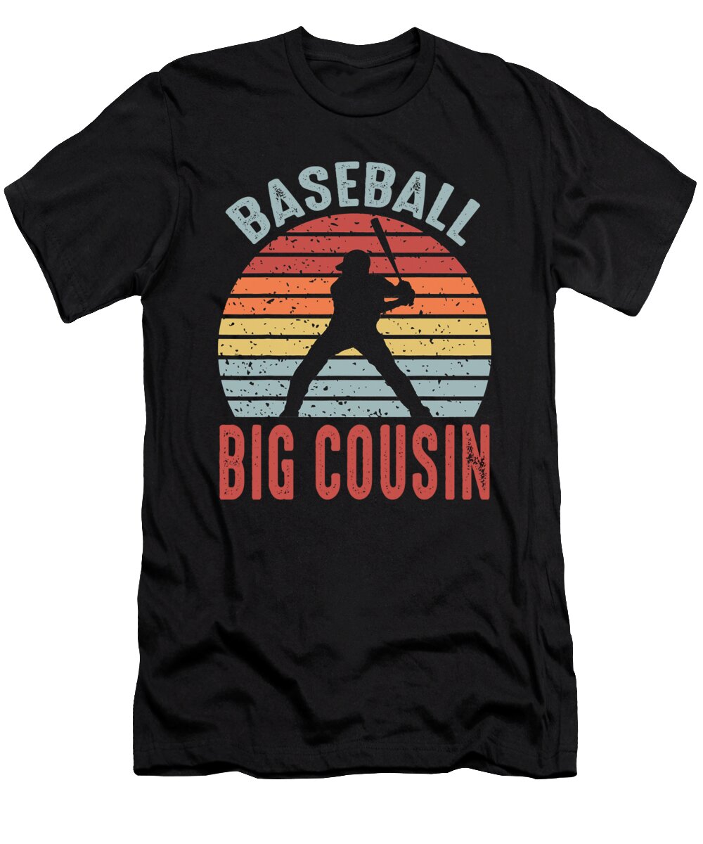 1 Baseball Big Cousin Fathers Day Dhbubble T-Shirt
