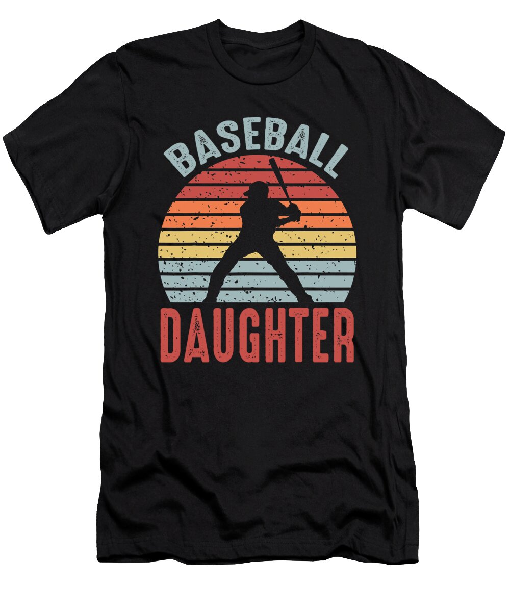 1 Baseball Daughter Fathers Day Dhbubble T-Shirt