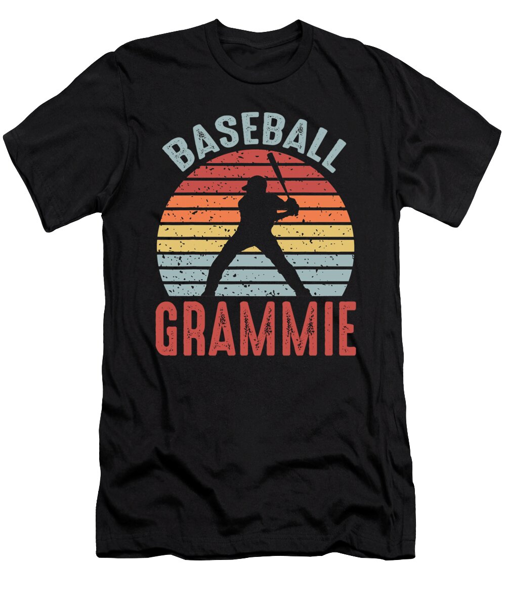 1 Baseball Grammie Fathers Day Dhbubble T-Shirt