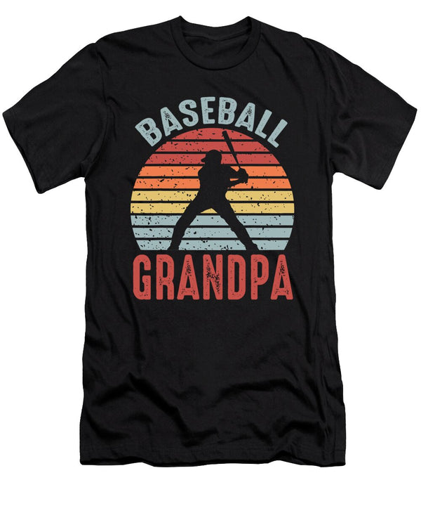 1 Baseball Grandpa Fathers Day Dhbubble T-Shirt