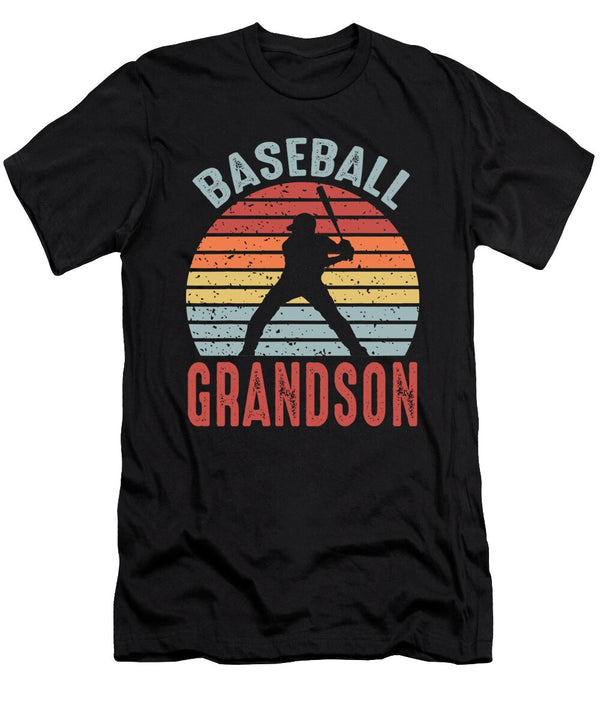 1 Baseball Grandson Fathers Day Dhbubble T-Shirt