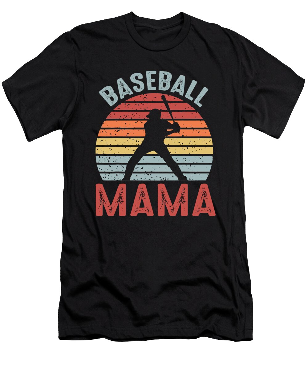 1 Baseball Mama Fathers Day Dhbubble T-Shirt