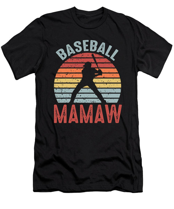1 Baseball Mamaw Fathers Day Dhbubble T-Shirt
