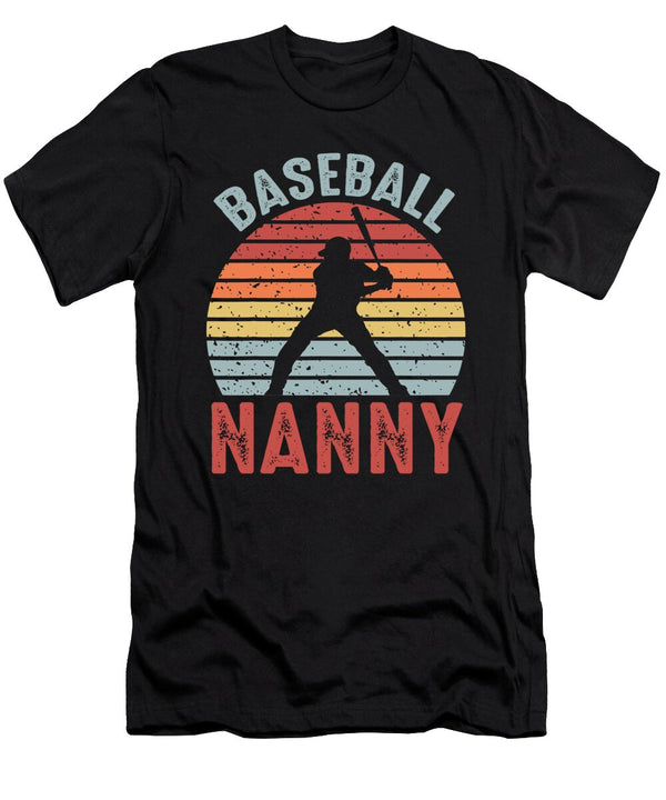 1 Baseball Nanny Fathers Day Dhbubble T-Shirt