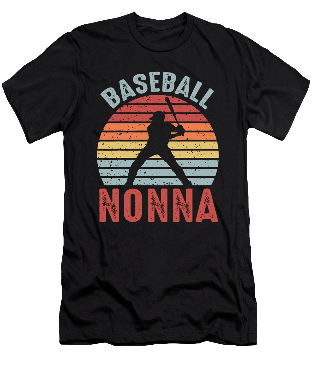 1 Baseball Nonna Fathers Day Dhbubble T-Shirt