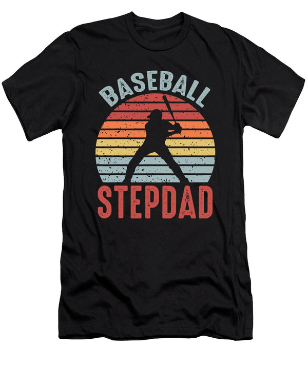 1 Baseball Stepdad Fathers Day Dhbubble T-Shirt