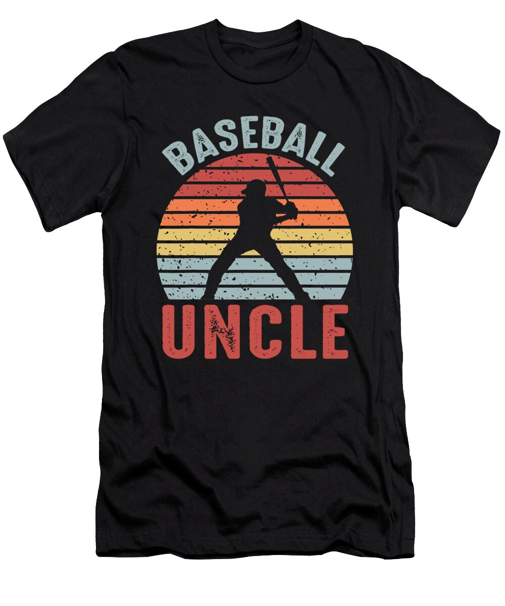 1 Baseball Uncle Fathers Day Dhbubble T-Shirt