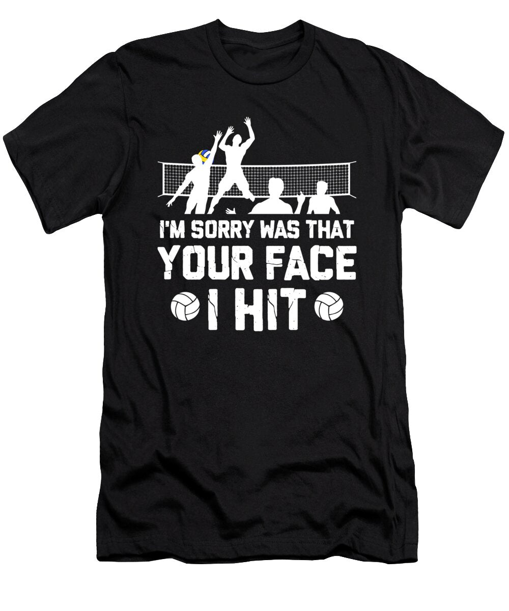 1 Beach Volleyball Vball Volleyball Crazy Squirrel T-Shirt