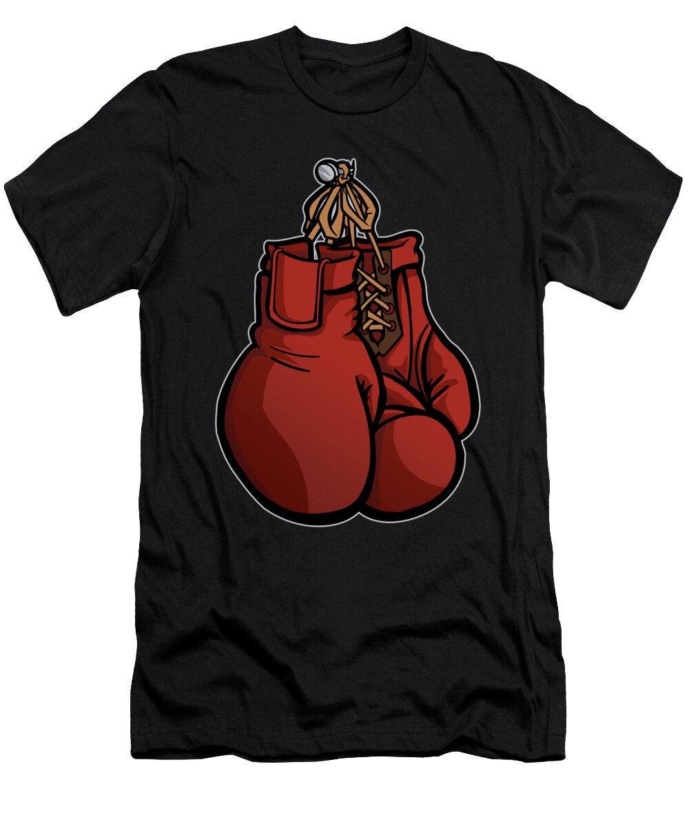 1 Boxing Gloves Illustration Mister T-Shirt