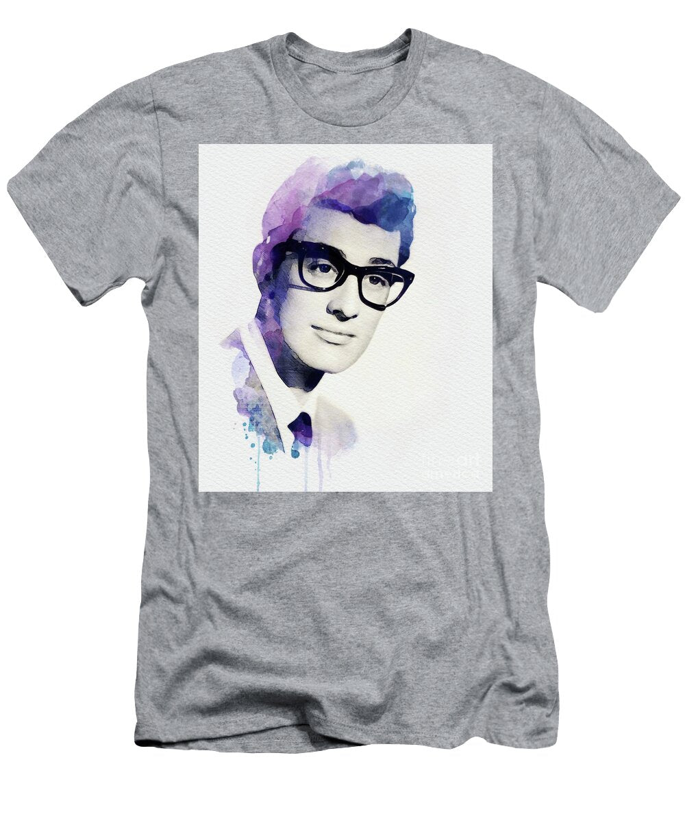 1 Buddy Holly Music Legend John Springfield T-Shirt