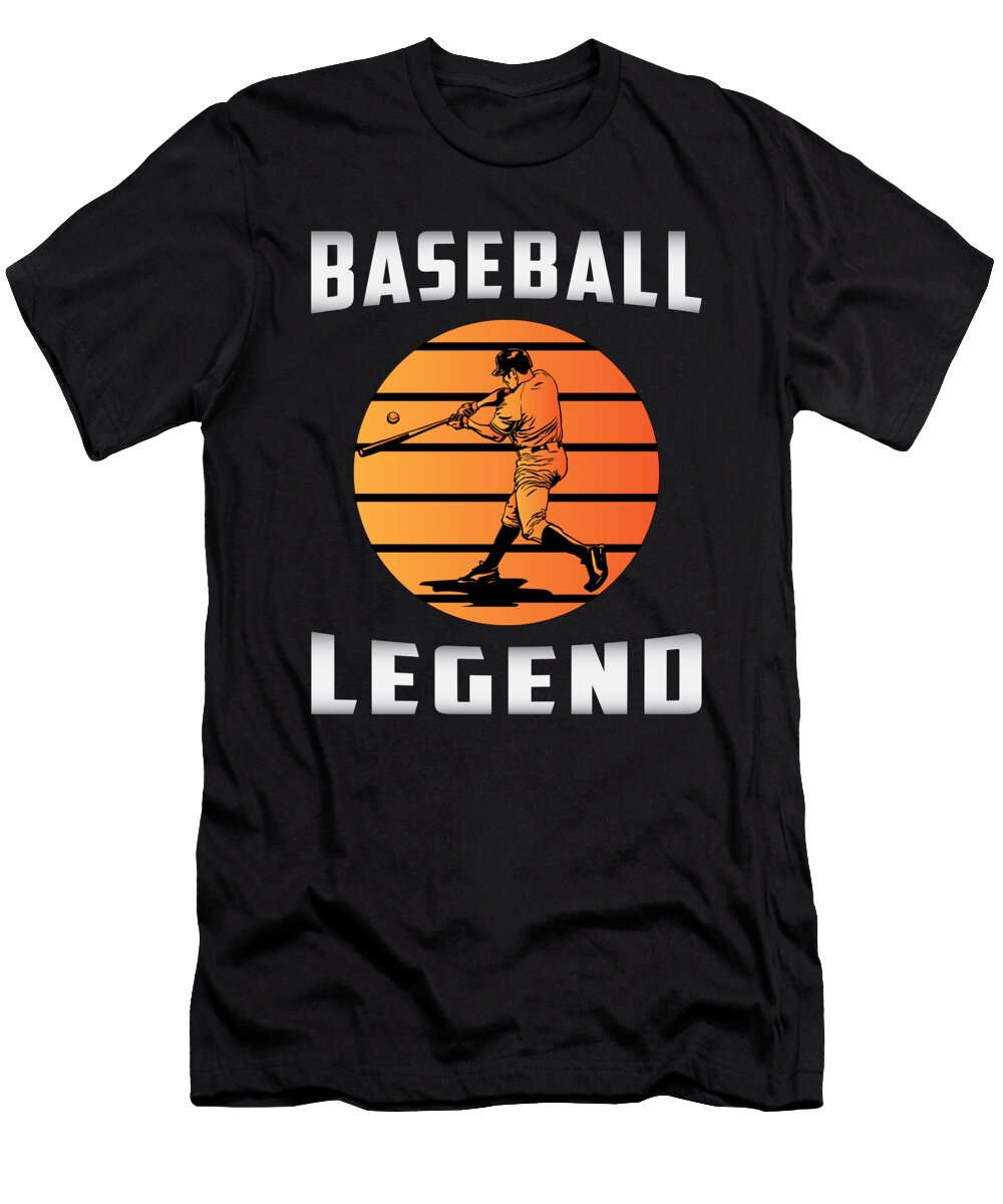1 Catcher Baseball Bat Sports Pitcher Funny Gift Tshirtconcepts Marvin Poppe T-Shirt