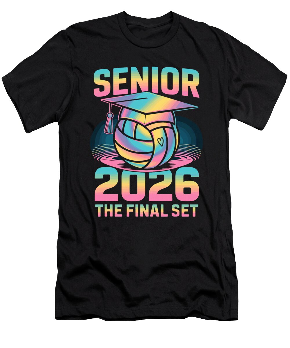 1 Class of 2026 Senior Volleyball the Final Set Coami Tacti T-Shirt