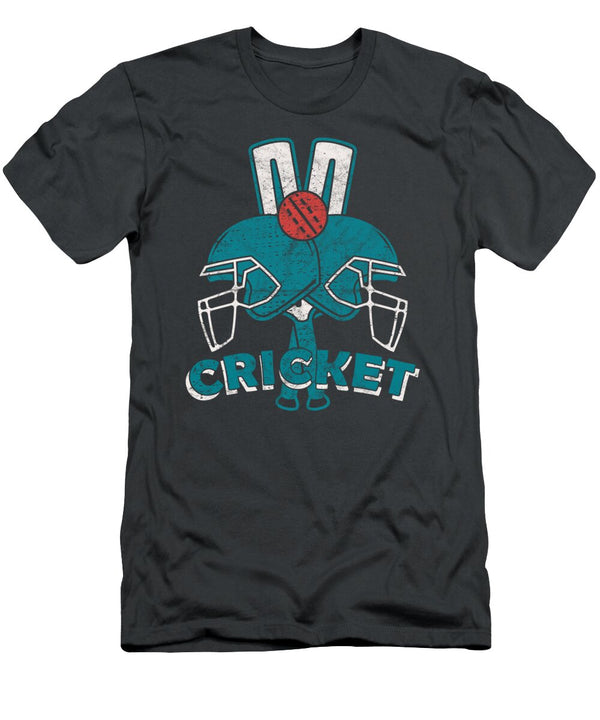 1 Cricket for Men Women Kids Player Batsman Bowler Crazy Squirrel T-Shirt