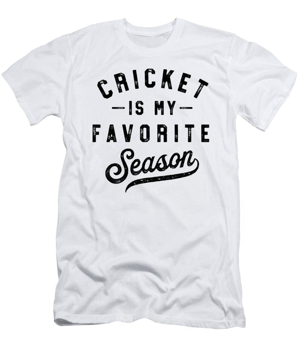1 Cricket Is My Favorite Season Vintage Jensen Cena T-Shirt