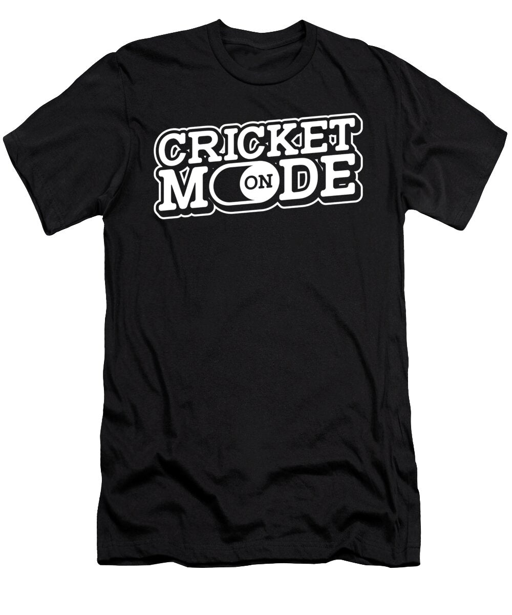 1 Cricket Player Batsman Umpire Bowler Crazy Squirrel T-Shirt