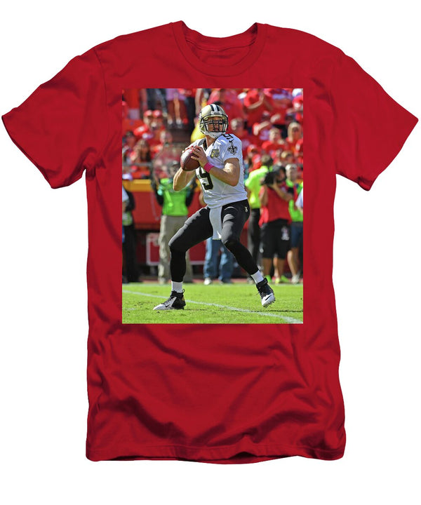 1 Drew Brees Peter Aiken T-Shirt