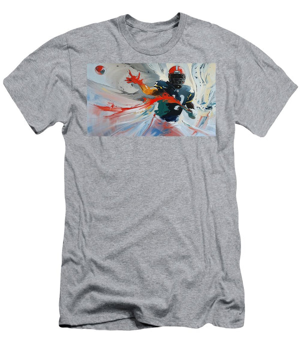 1 Dynamic Football Player in Action Gull G T-Shirt