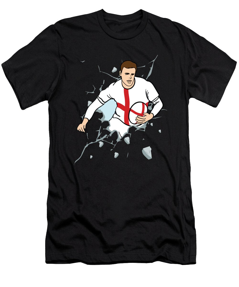 1 England Rugby Union Jersey 2019 Fans Kit for English Supporters Players Coaches and Teams Martin Hicks T-Shirt