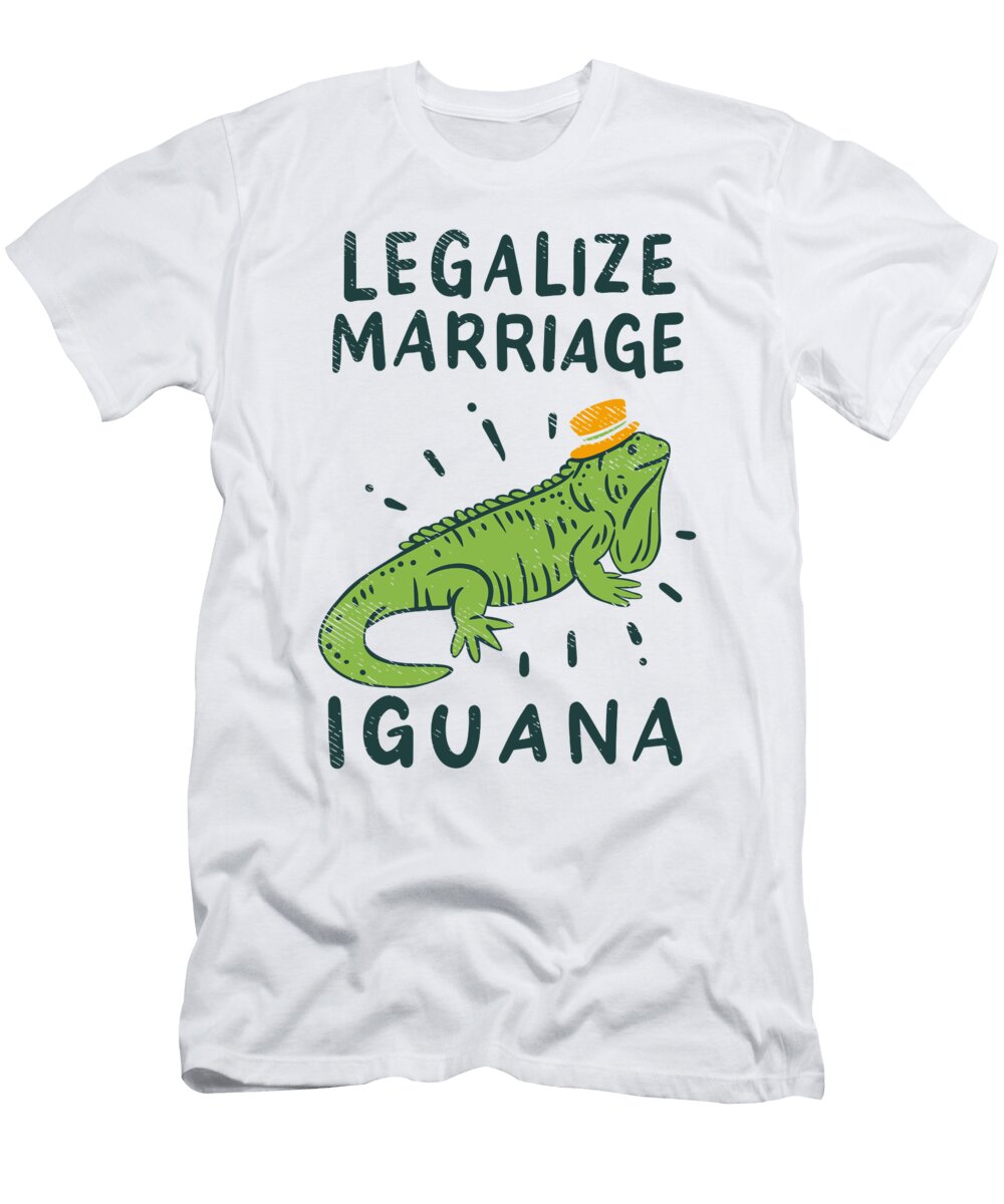 1 Exotic Lizards Marine Iguana Funny Reptile Toms Store T-Shirt