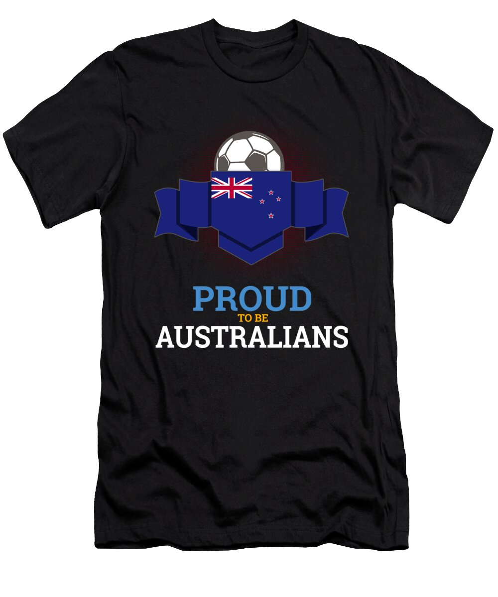 1 Football Australians Australia Soccer Team Sports Footballer Goalie Rugby Gift Thomas Larch T-Shirt