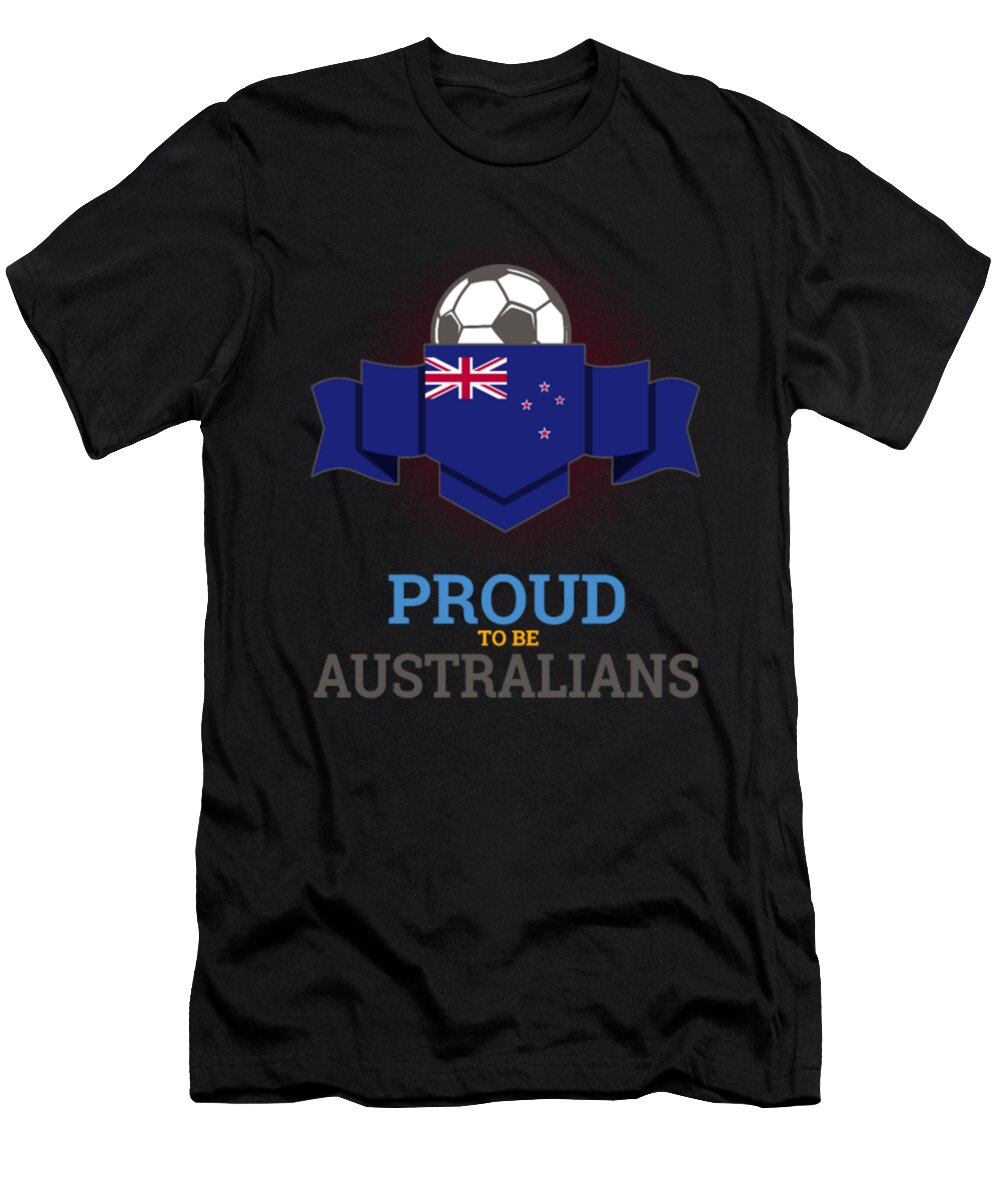 1 Football Australians Australia Soccer Team Sports Tinh Tran Le Thanh T-Shirt