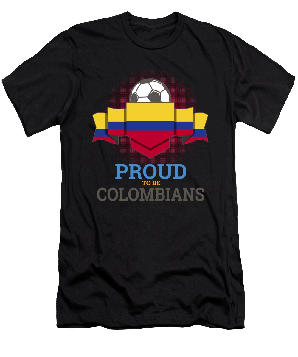 1 Football Colombians Colombia Soccer Team Sports Footballer Goalie Rugby Gift Thomas Larch T-Shirt