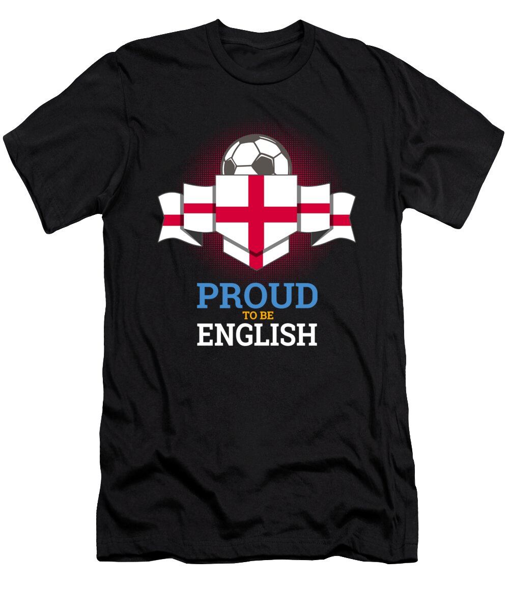 1 Football English England Soccer Team Sports Footballer Goalie Rugby Gift Thomas Larch T-Shirt