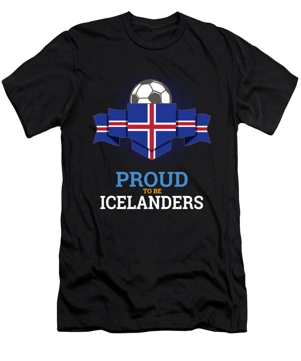 1 Football Icelanders Iceland Soccer Team Sports Footballer Goalie Rugby Gift Thomas Larch T-Shirt
