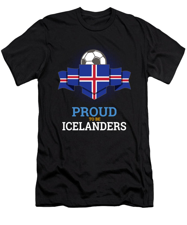 1 Football Icelanders Iceland Soccer Team Sports Footballer Goalie Rugby Gift Thomas Larch T-Shirt