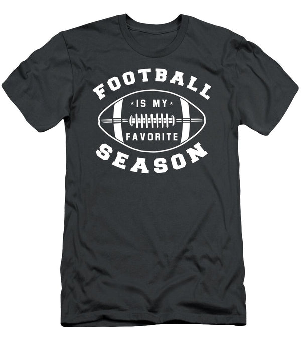 1 Football Is My Favorite Season for Sport College Football Tom Schiesswald T-Shirt