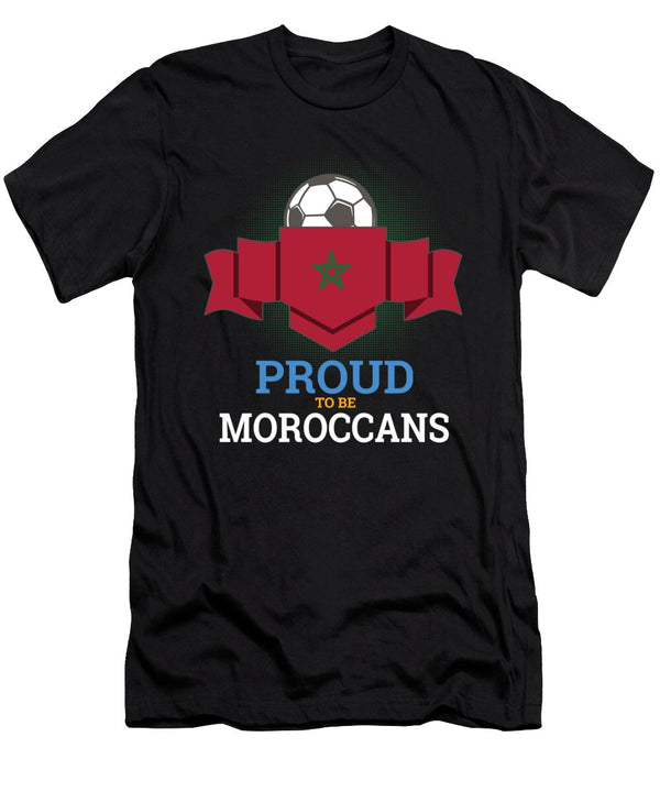 1 Football Moroccans Morocco Soccer Team Sports Footballer Goalie Rugby Gift Thomas Larch T-Shirt