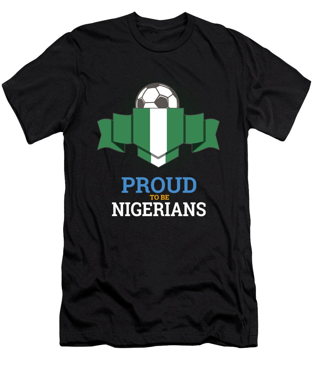1 Football Nigerians Nigeria Soccer Team Sports Footballer Goalie Rugby Gift Thomas Larch T-Shirt