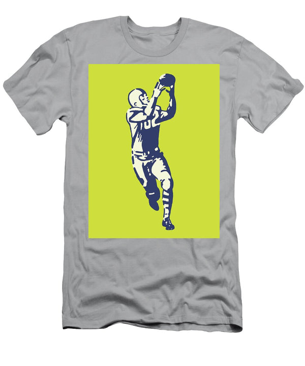1 Football Player Catching Ball Csa Images T-Shirt