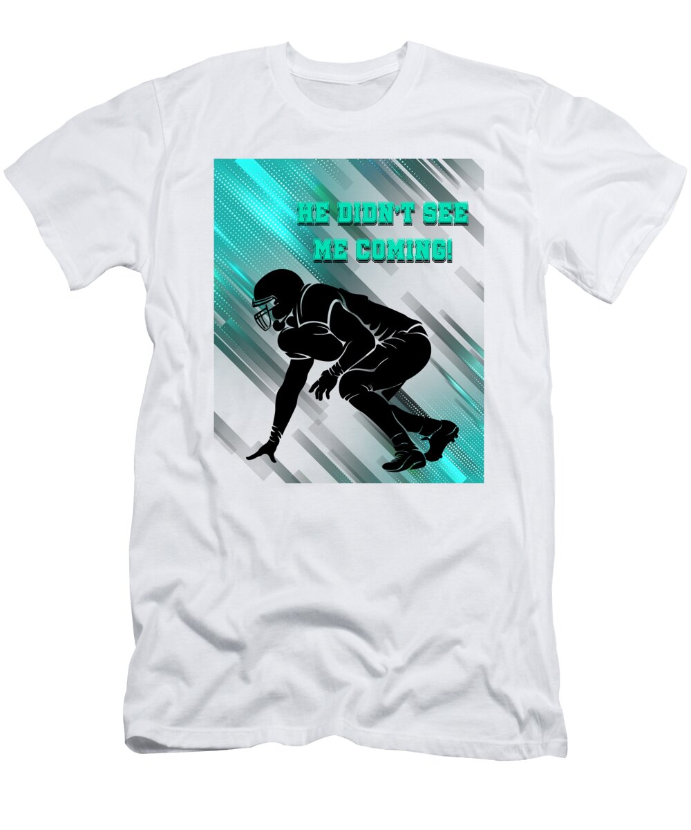 1 Football Player Steven Zimmer T-Shirt