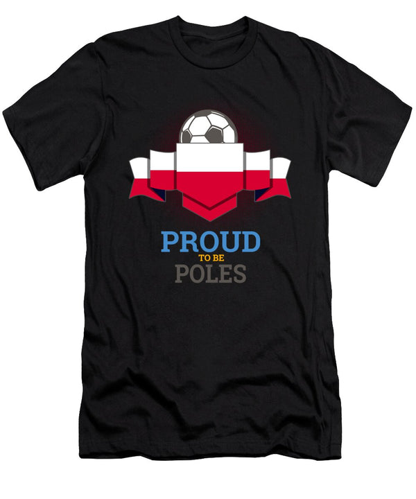 1 Football Poles Poland Soccer Team Sports Footballer Goalie Rugby Gift Thomas Larch T-Shirt