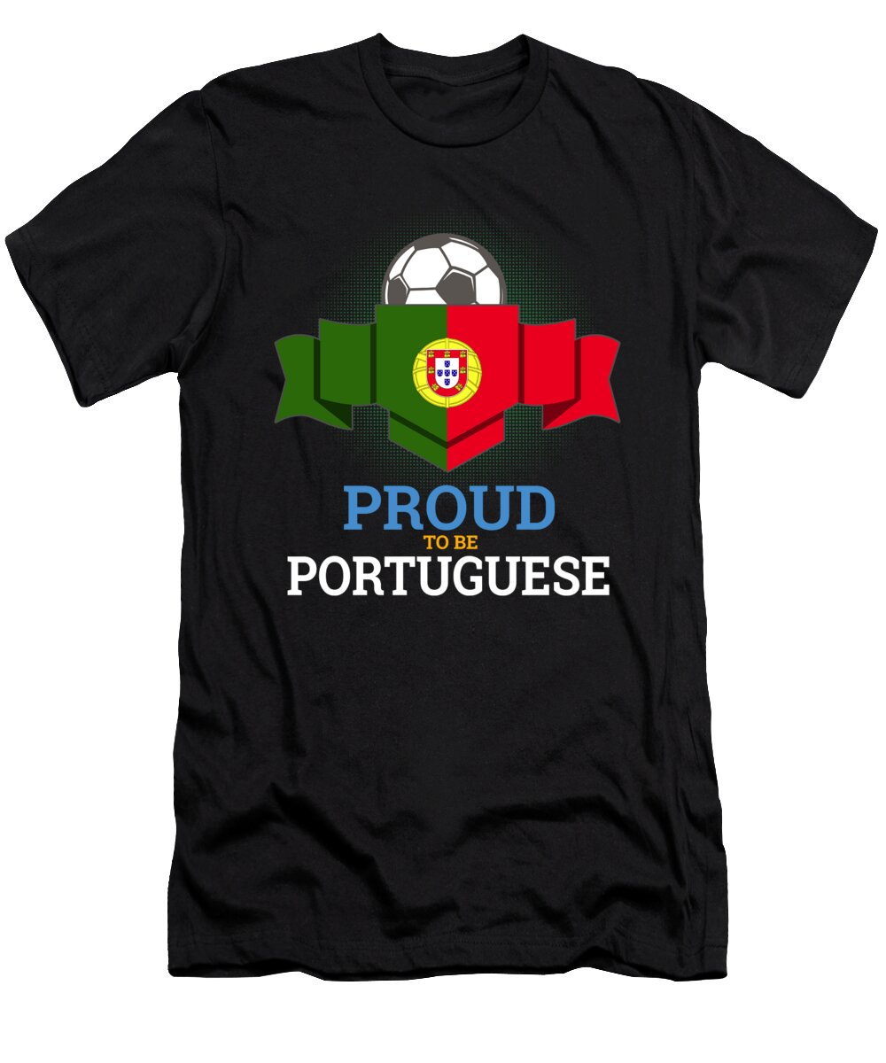1 Football Portuguese Portugal Soccer Team Sports Footballer Goalie Rugby Gift Thomas Larch T-Shirt